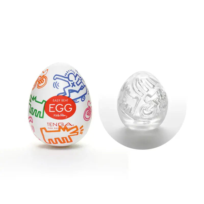 Keith Haring Street Egg Single Use Disposable Masturbator