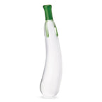 Eggplant Ecstasy 7.25’’ Glass Dildo