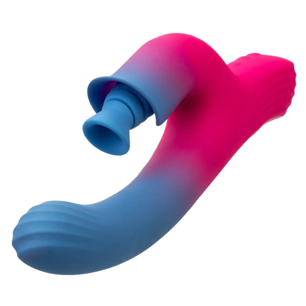 CalExotics® Elation™ Dual Stimulator with Suction Rolik®