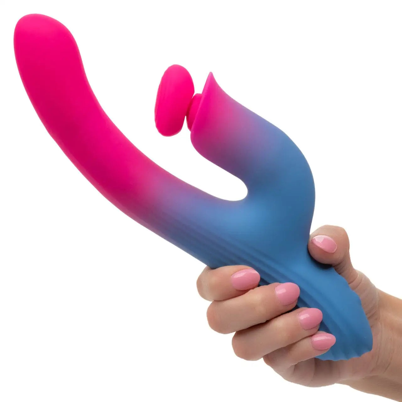 CalExotics® Elation™ Thrusting Dual Stimulator Rolik®