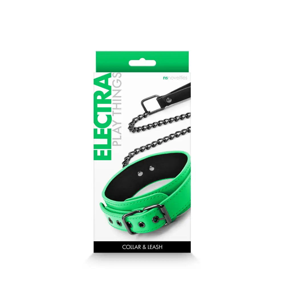 Electra Play Things Collar & Leash - Restraints