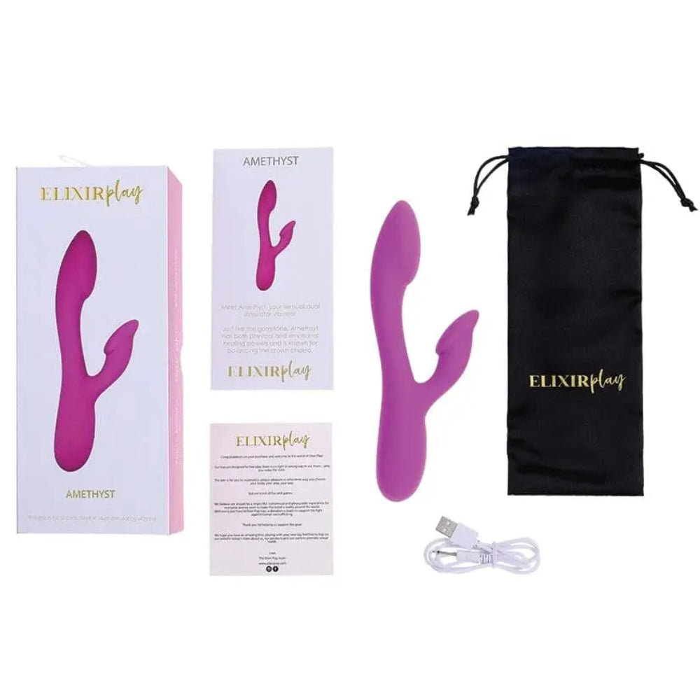 Elixir Play Amethyst Dual - Stimulating Vibrator - Rolik®