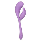 Elle™ Liquid Silicone Dual Flicker Vibrator - Purple