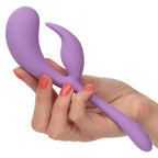 Elle™ Liquid Silicone Dual Flicker Vibrator - Purple