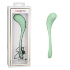 Elle™ Liquid Silicone Wand Vibrator - Green - Vibrator