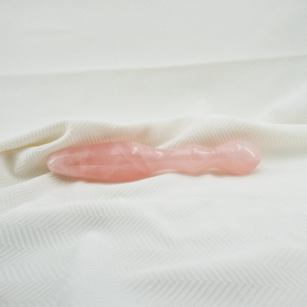 Ellure Rose Quartz Wand / 9’’ Dildo