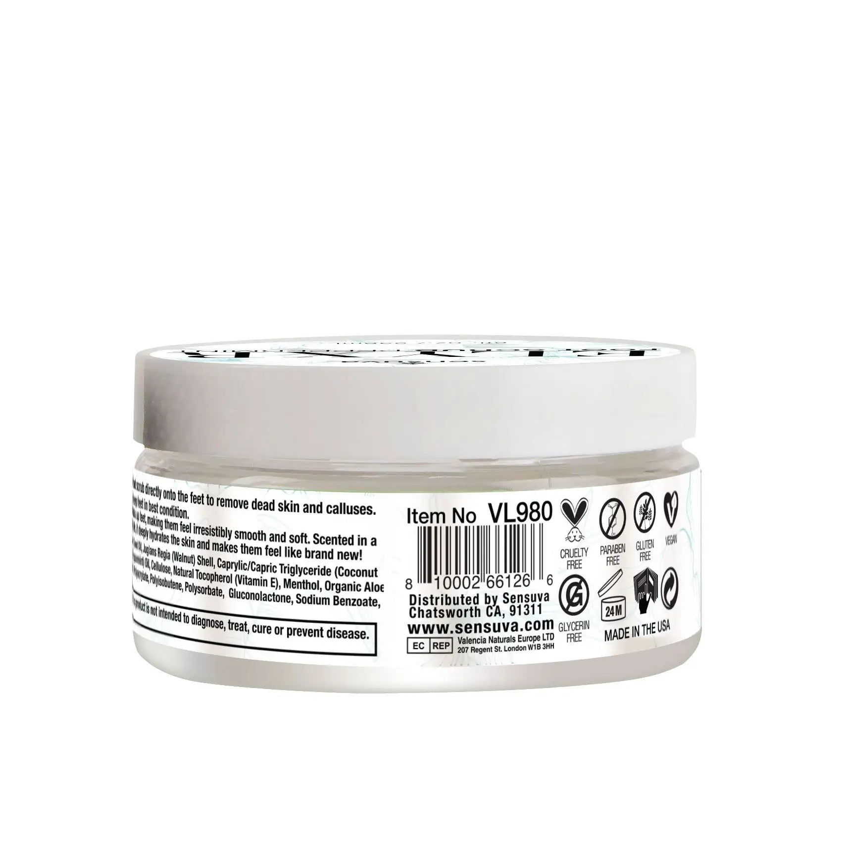 ELXYR Peppermint Foot Scrub