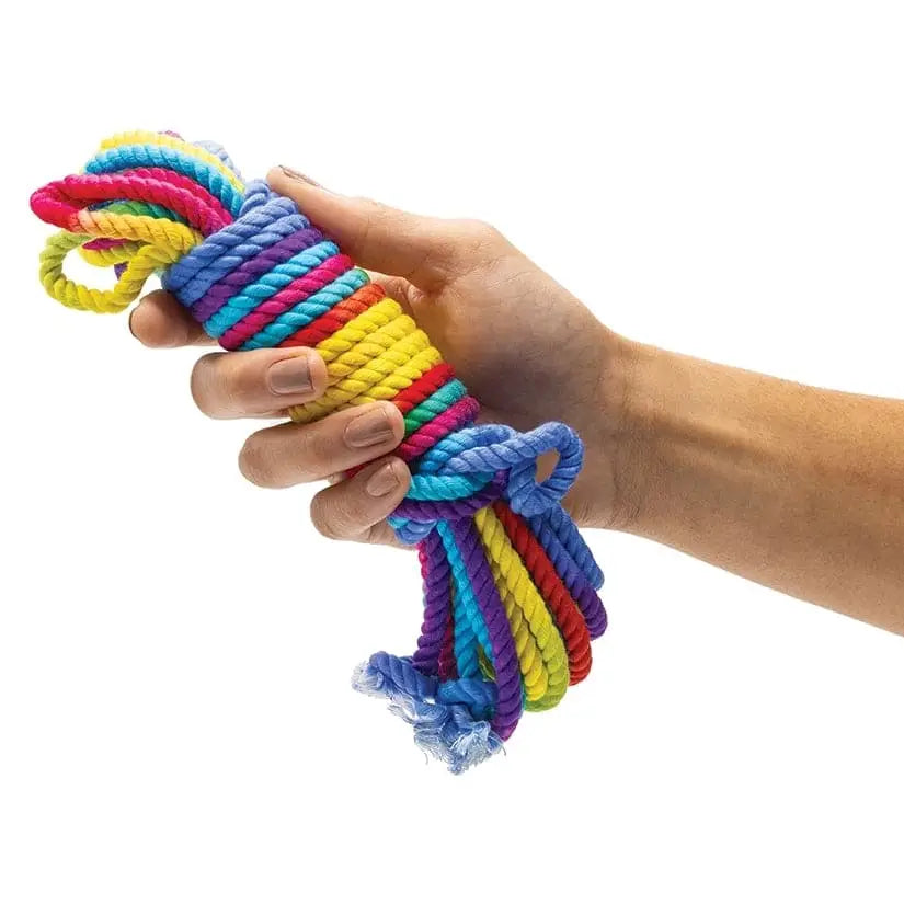 Emojibator® Unicorn Bamboo Bondage Rope - Rolik®