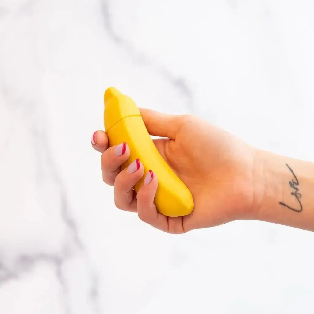 Emojibator® Banana Rechargeable Vibrator - Rolik®