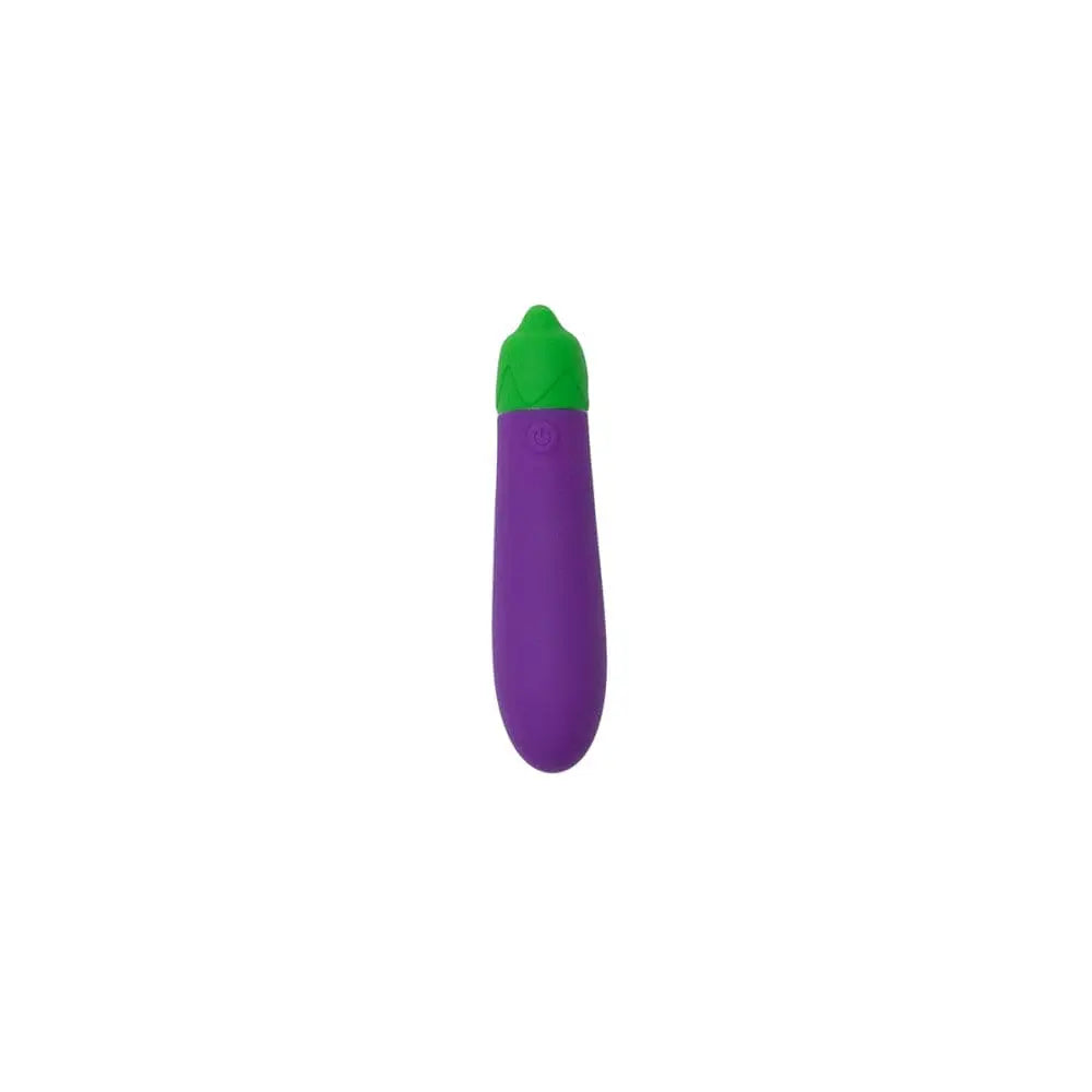 Emojibator® Eggplant Rechargeable Vibrator - Rolik®