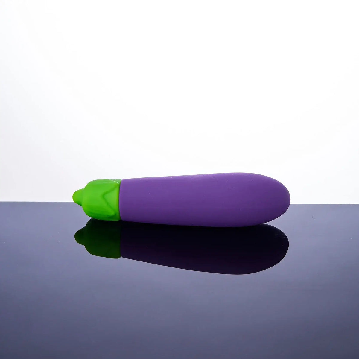 Emojibator® Emojibator Eggplant Rechargeable Vibrator – Waterproof Clitoral Vibe Purple