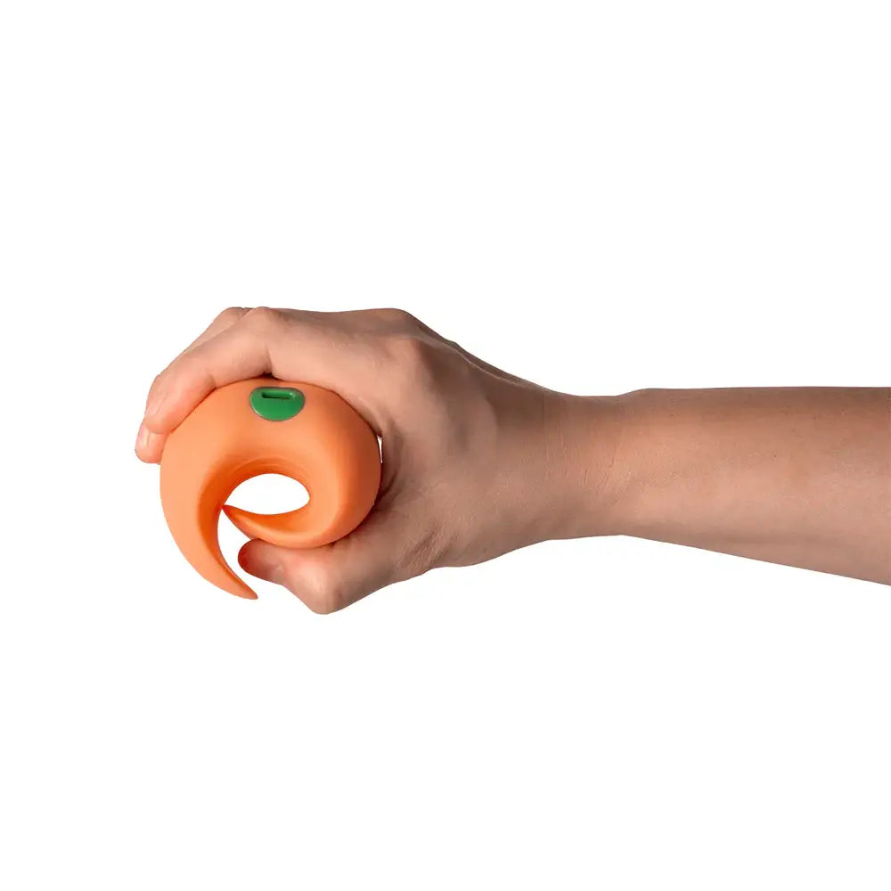 Emojibator® Peach Vibrating Stroker