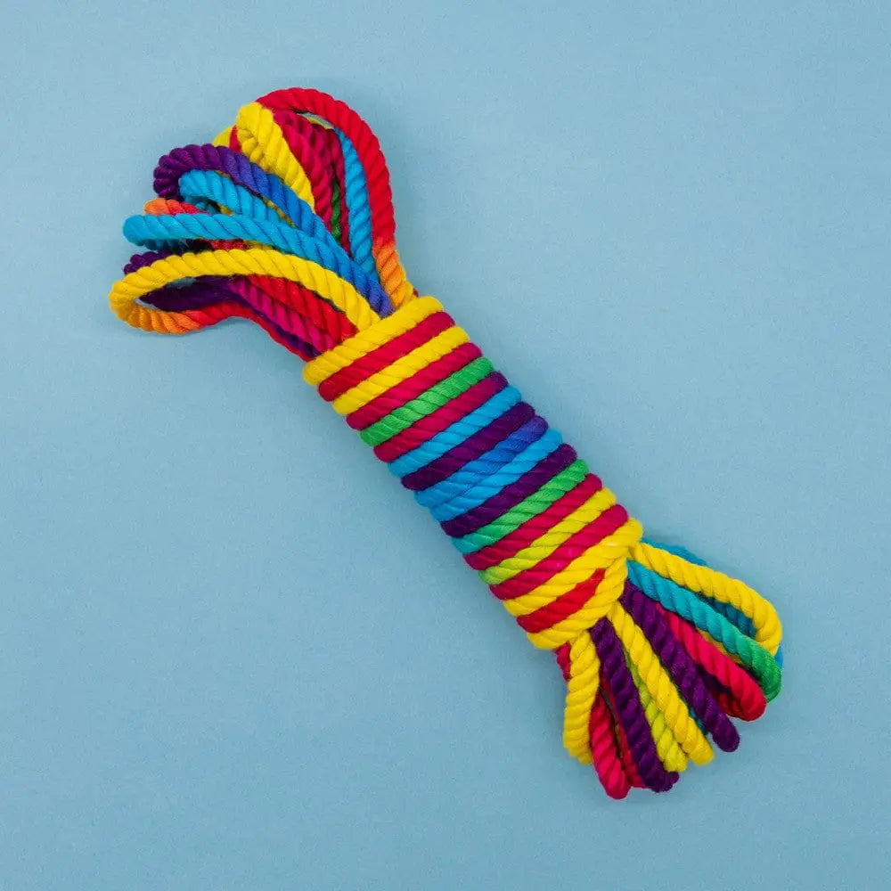 Emojibator® Funfetti Bamboo Bondage Rope - Rolik®