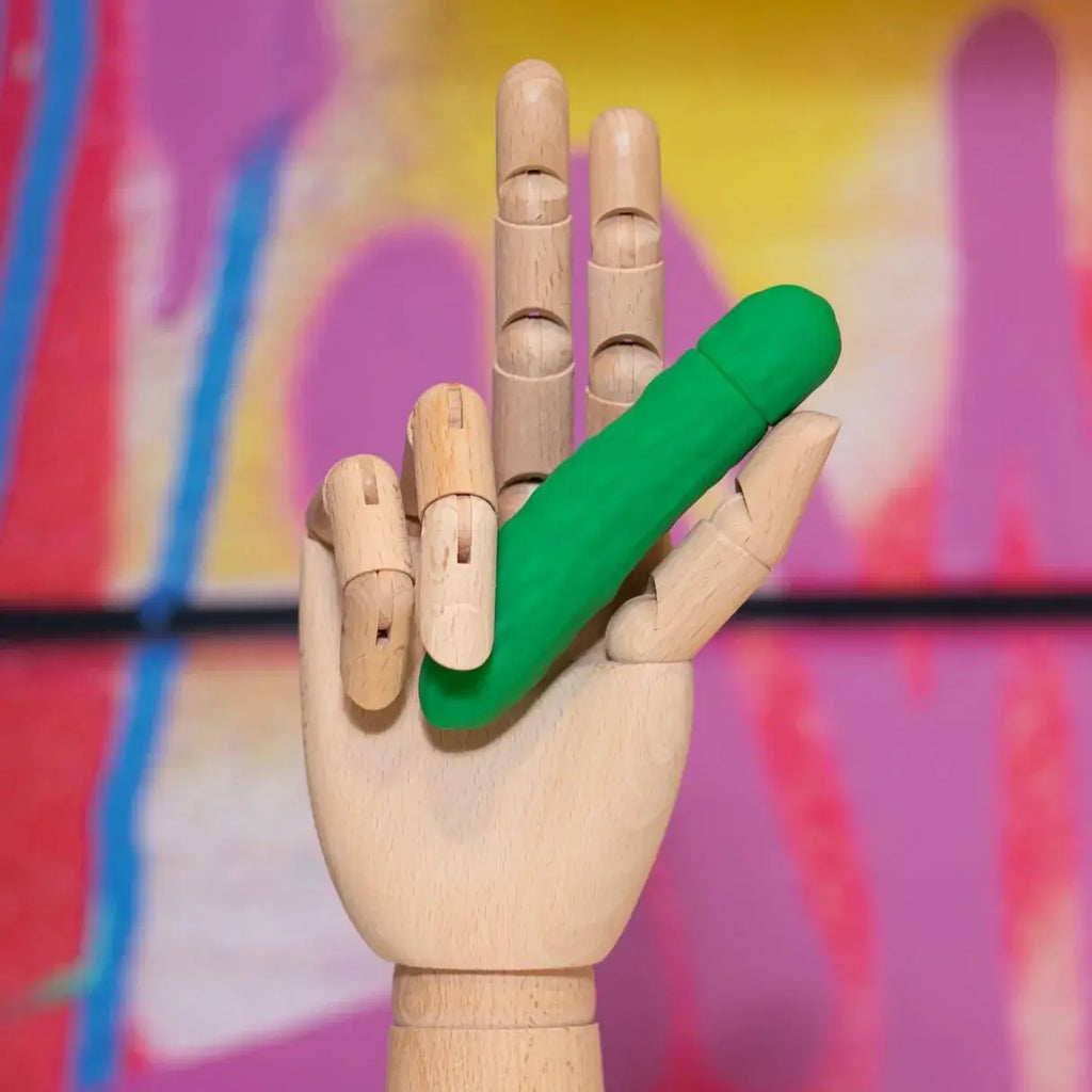 Emojibator® Pickle Rechargeable Vibrator - Rolik®