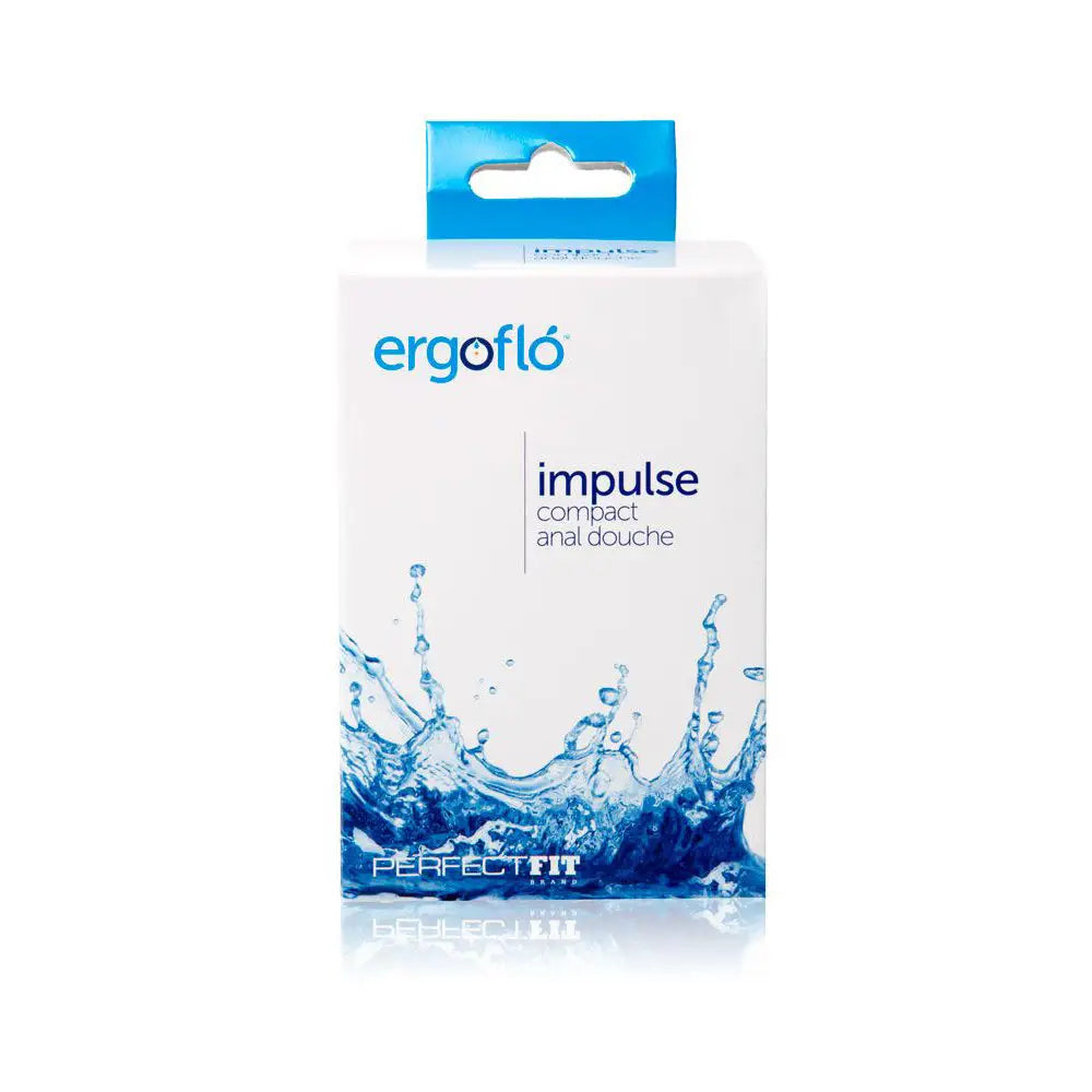 Ergoflo™ Impulse Compact Anal Douche - Black