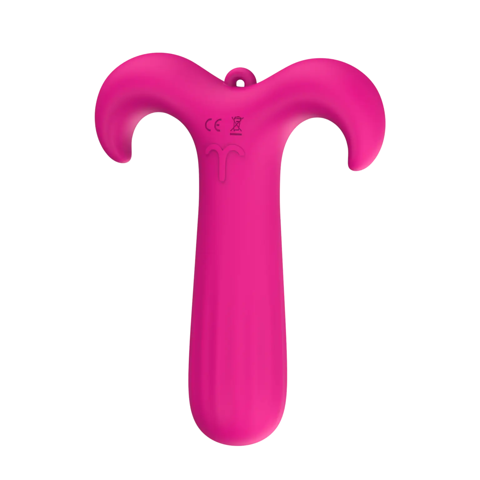 Our Erotic Journey® Zodiac Collection Aries Mini Vibrator - Hot Pink