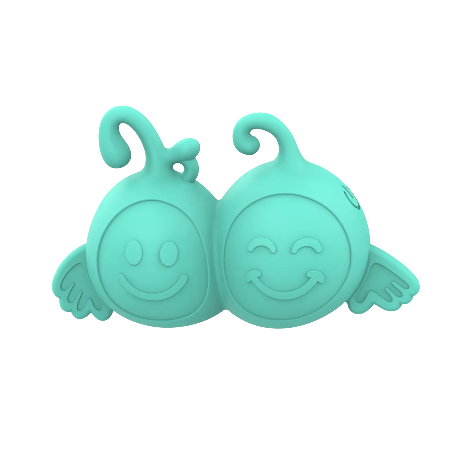 Our Erotic Journey® Zodiac Collection Gemini Mini Vibrator - Aqua