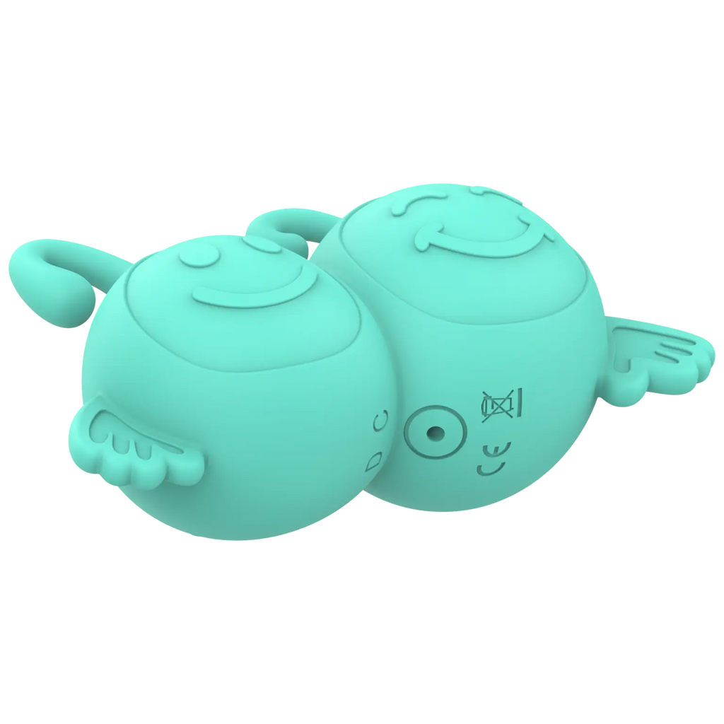 Our Erotic Journey® Zodiac Collection Gemini Mini Vibrator - Aqua