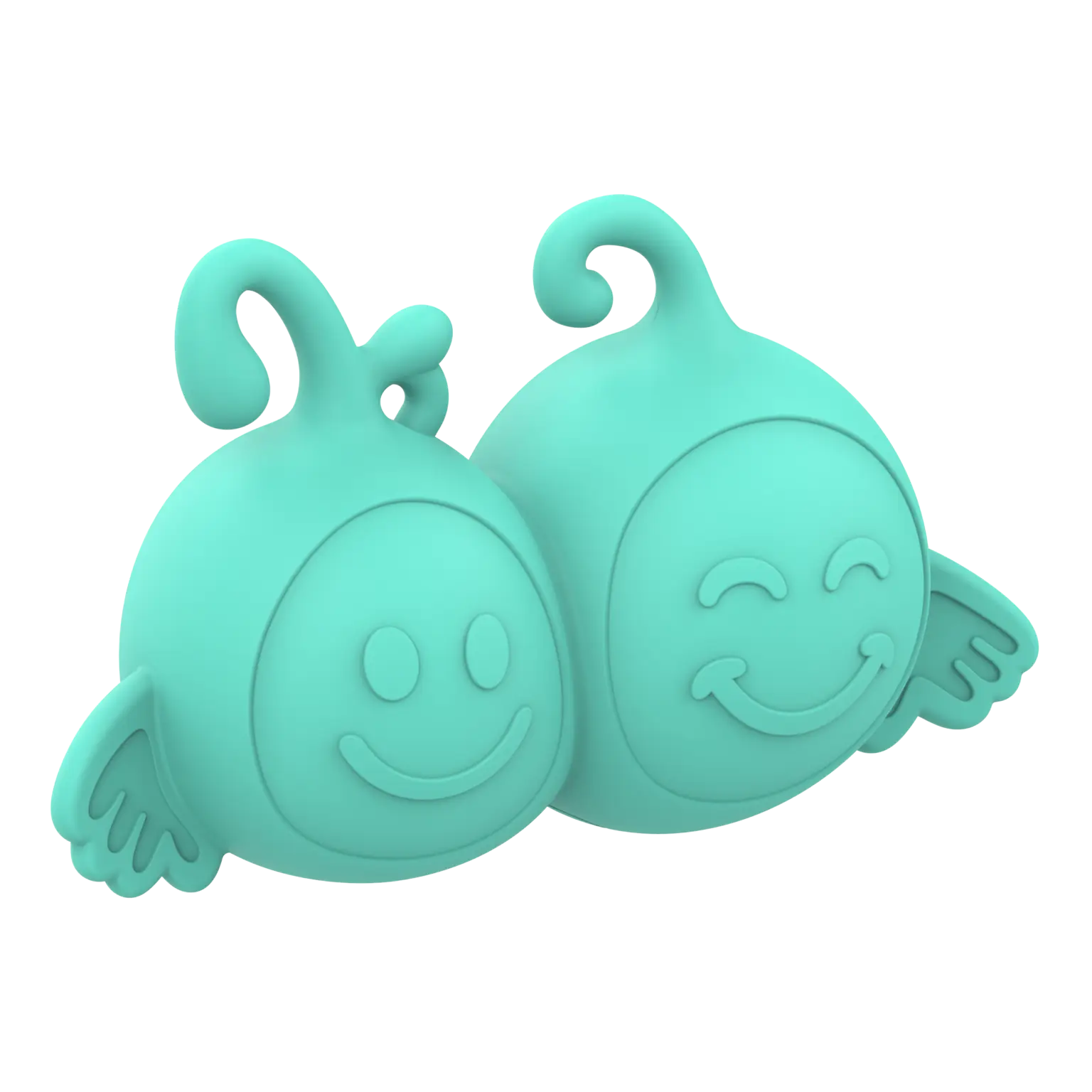 Our Erotic Journey® Zodiac Collection Gemini Mini Vibrator - Aqua