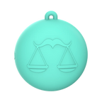 Our Erotic Journey® Zodiac Collection Libra Mini Vibrator - Turquoise