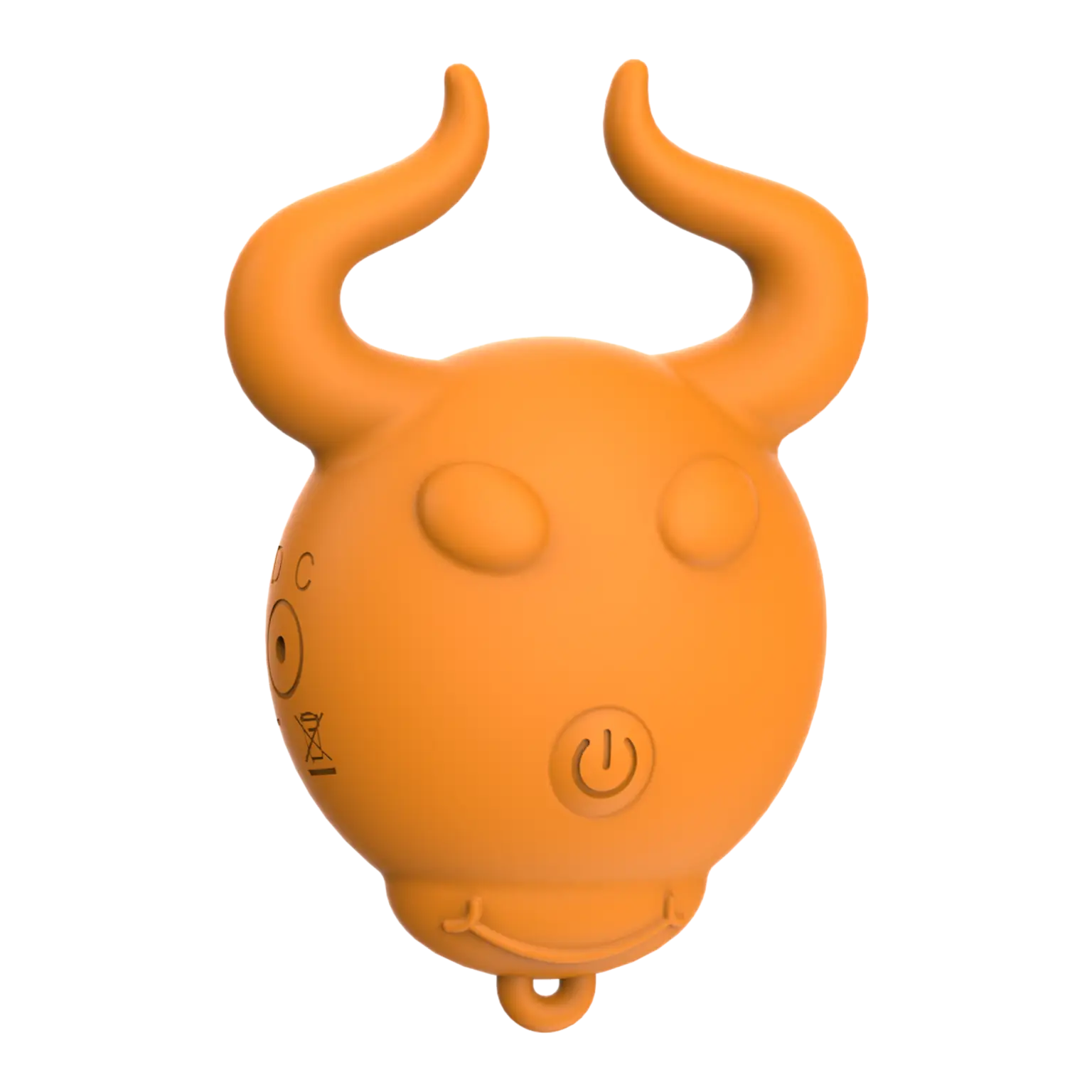 Our Erotic Journey® Zodiac Collection Taurus Mini Vibrator - Orange