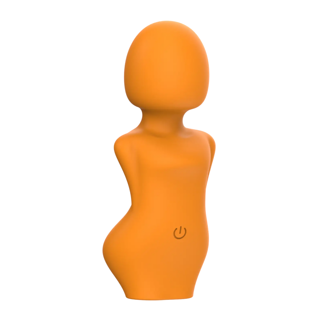 Our Erotic Journey® Zodiac Collection Virgo Mini Vibrator - Orange