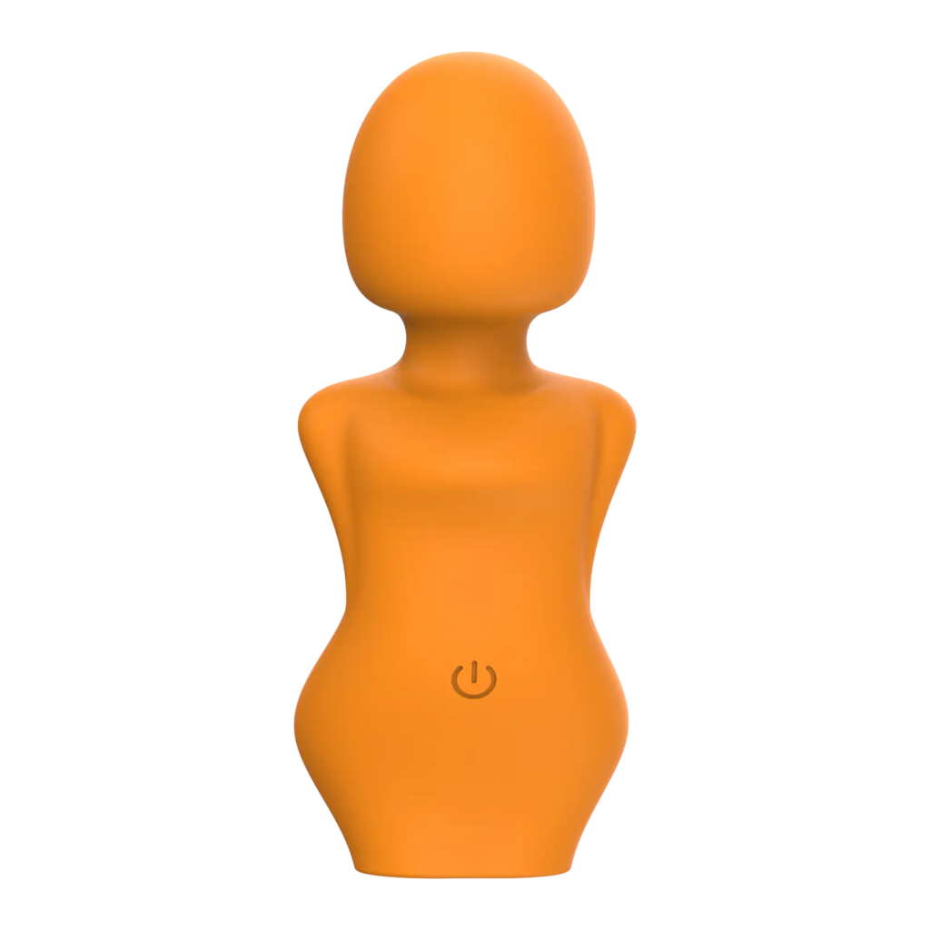 Our Erotic Journey® Zodiac Collection Virgo Mini Vibrator - Orange