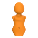 Our Erotic Journey® Zodiac Collection Virgo Mini Vibrator - Orange