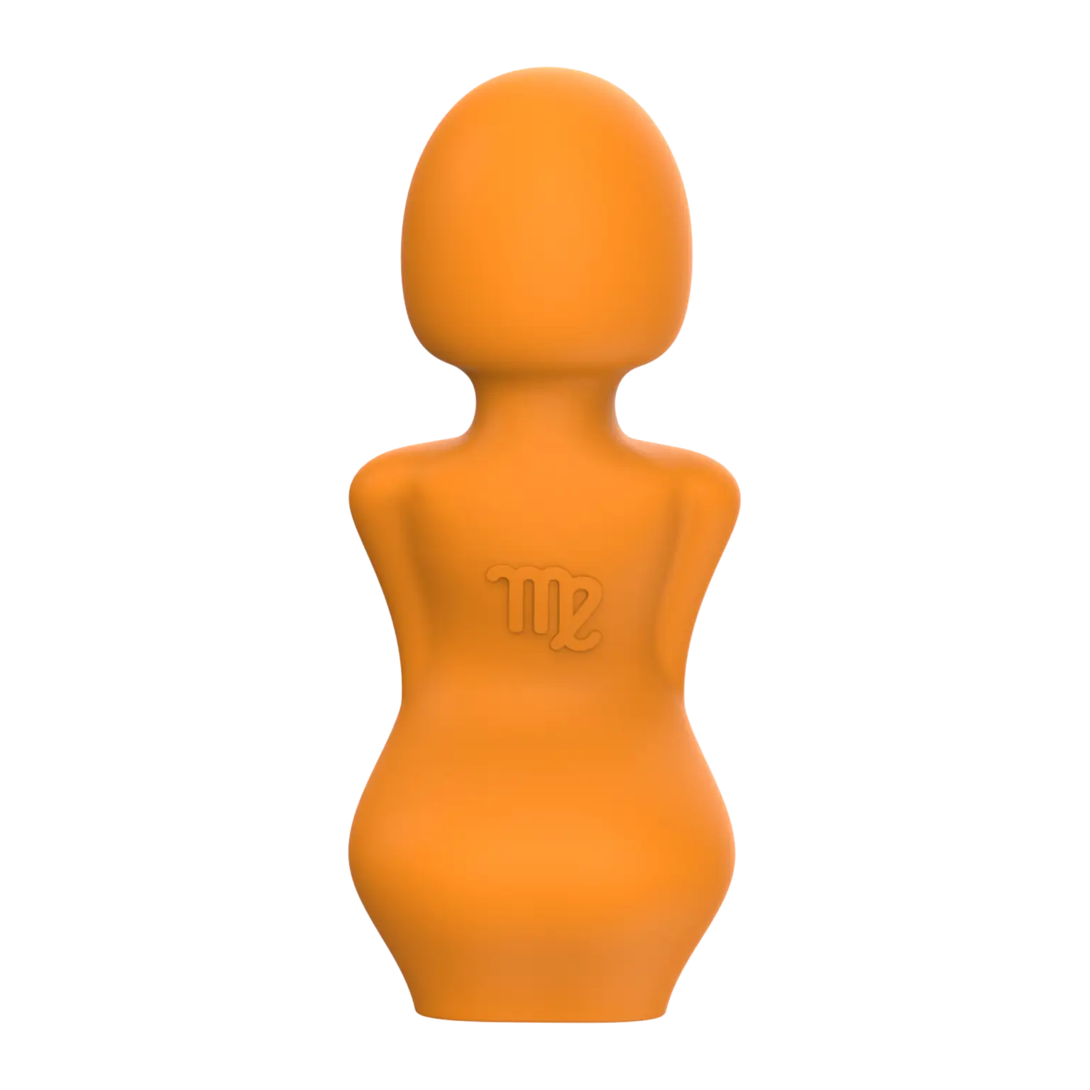 Our Erotic Journey® Zodiac Collection Virgo Mini Vibrator - Orange