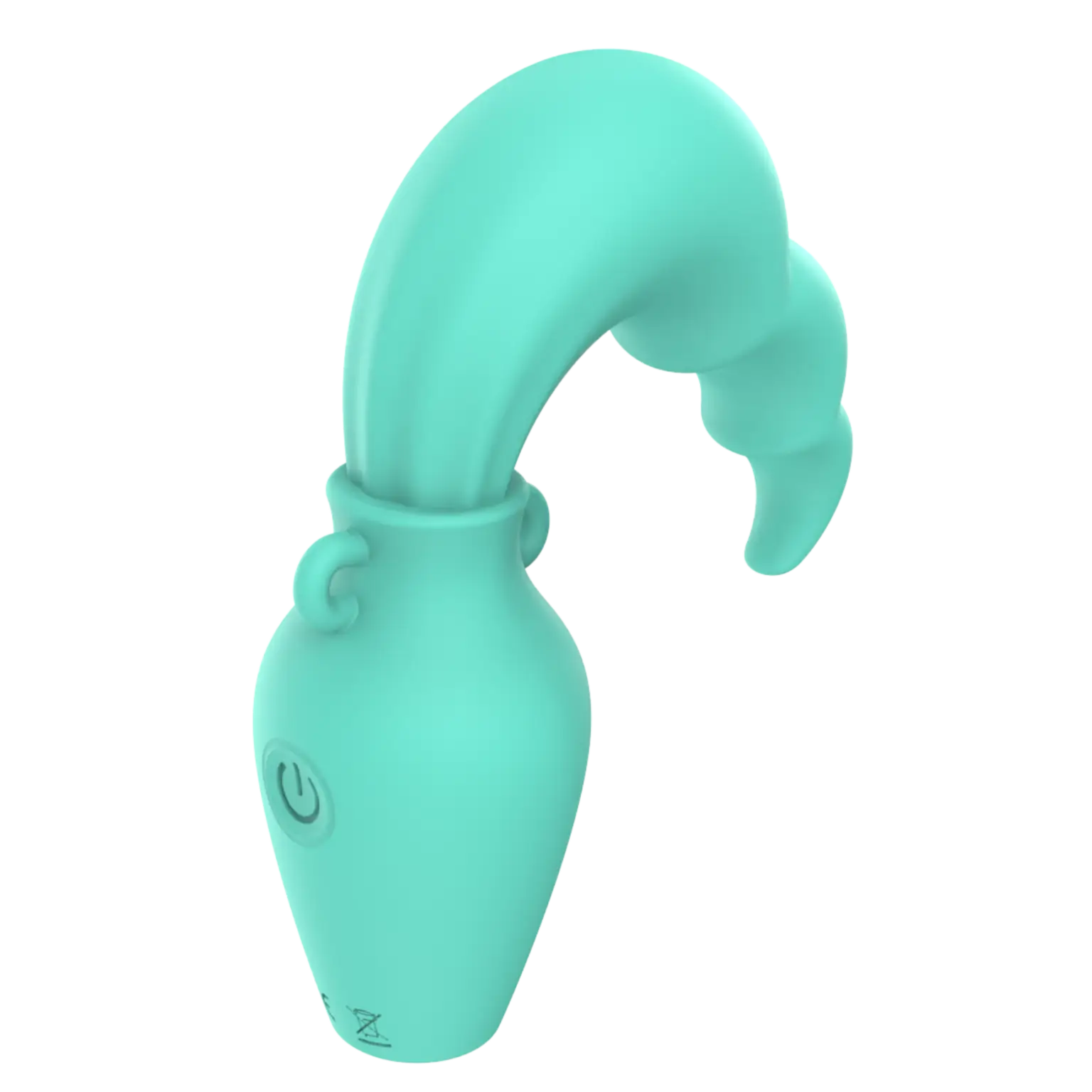 Our Erotic Journey® Zodiac Collection Aquarius Mini Vibrator - Seafoam
