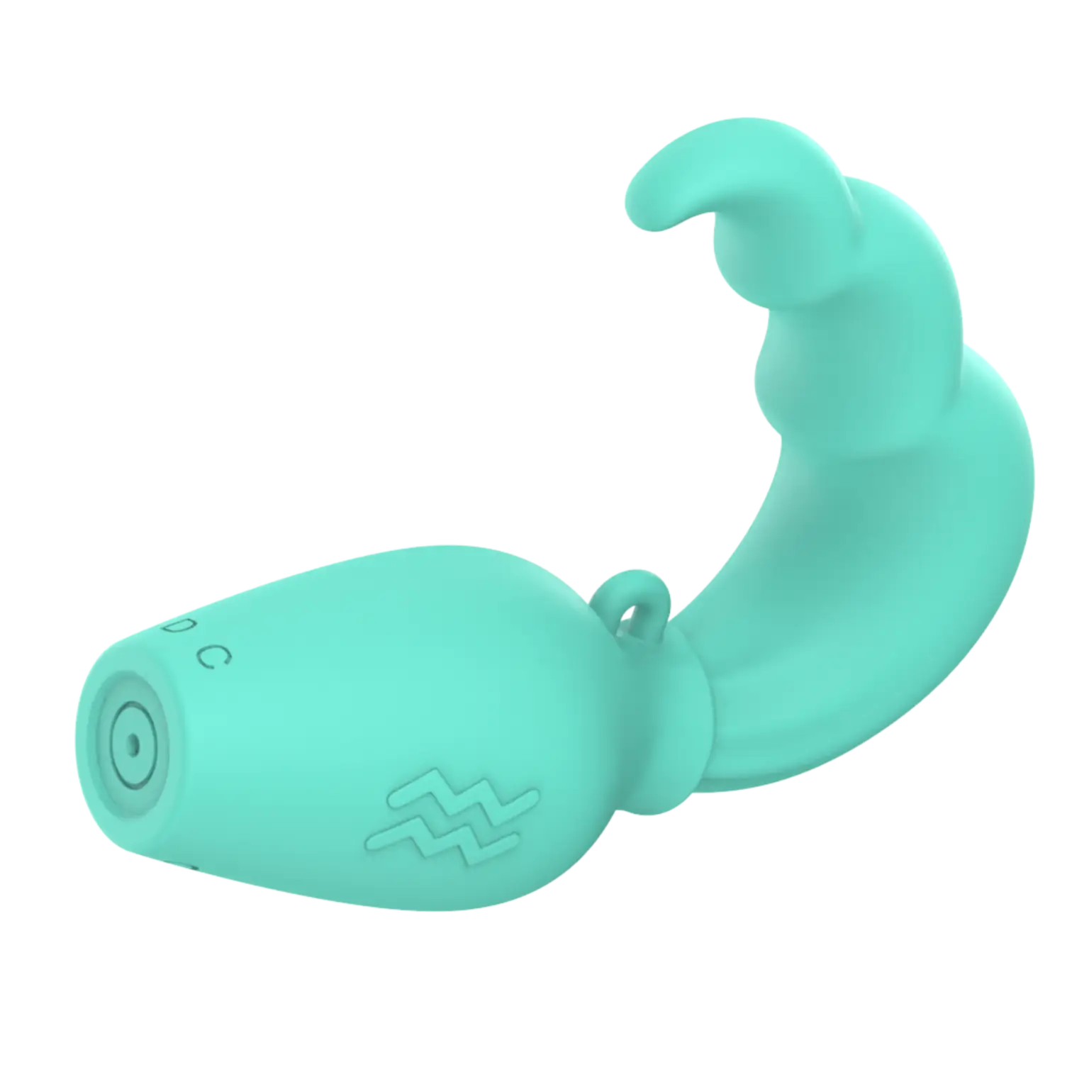 Our Erotic Journey® Zodiac Collection Aquarius Mini Vibrator - Seafoam