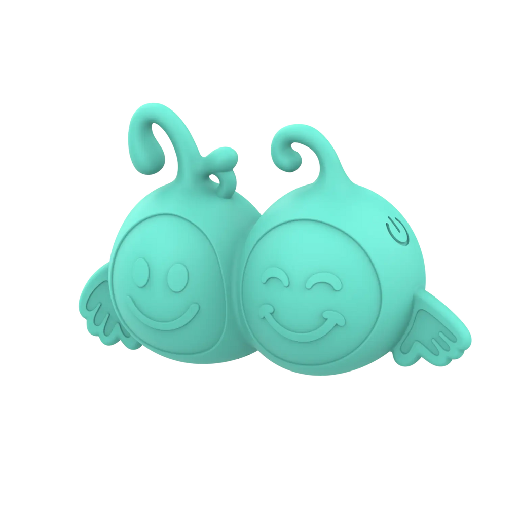 Our Erotic Journey® Zodiac Collection Gemini Mini Vibrator - Aqua