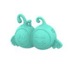 Our Erotic Journey® Zodiac Collection Gemini Mini Vibrator - Aqua