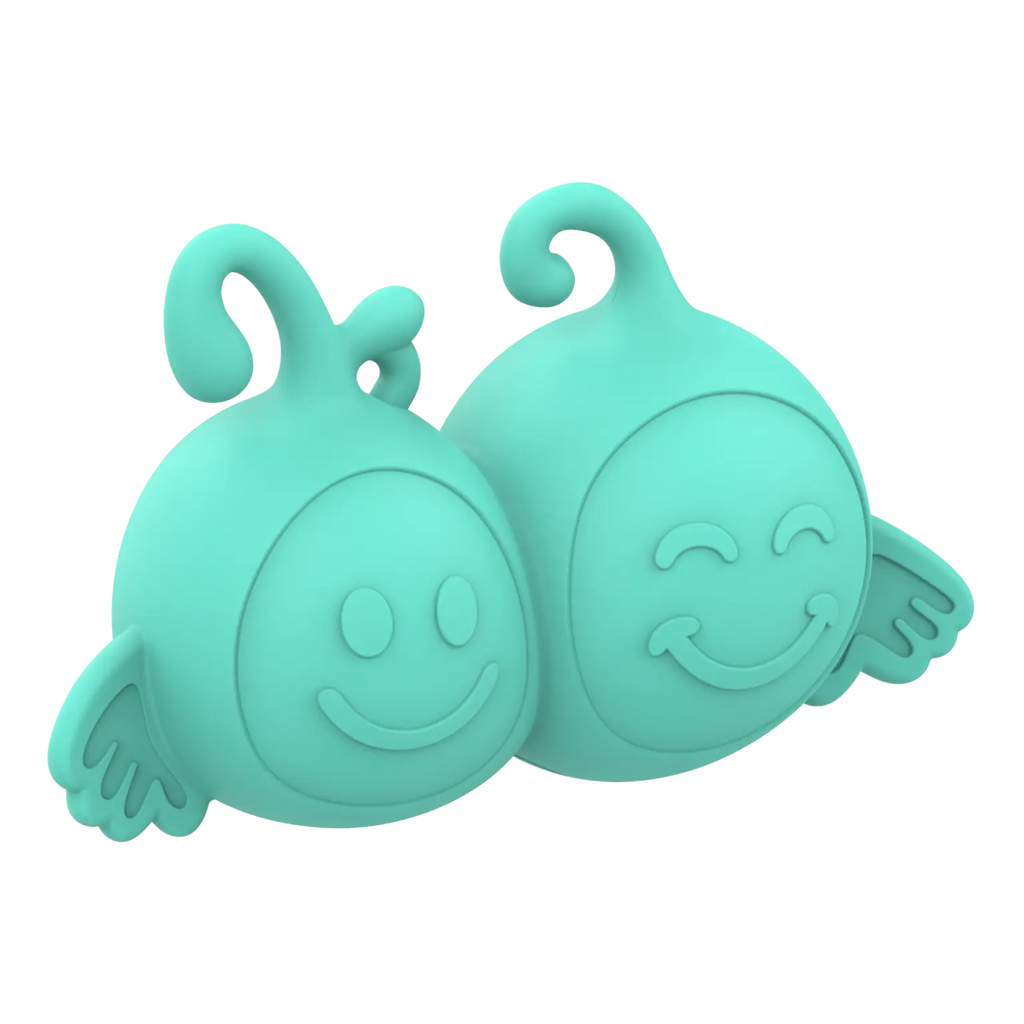 Our Erotic Journey® Zodiac Collection Gemini Mini Vibrator - Aqua