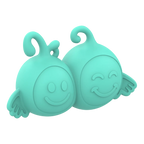 Our Erotic Journey® Zodiac Collection Gemini Mini Vibrator - Aqua