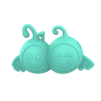 Our Erotic Journey® Zodiac Collection Gemini Mini Vibrator - Aqua