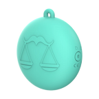 Our Erotic Journey® Zodiac Collection Libra Mini Vibrator - Turquoise