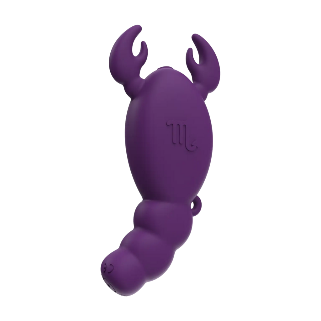 Our Erotic Journey® Zodiac Collection Scorpio Mini Vibrator - Purple