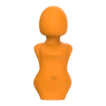 Our Erotic Journey® Zodiac Collection Virgo Mini Vibrator - Orange