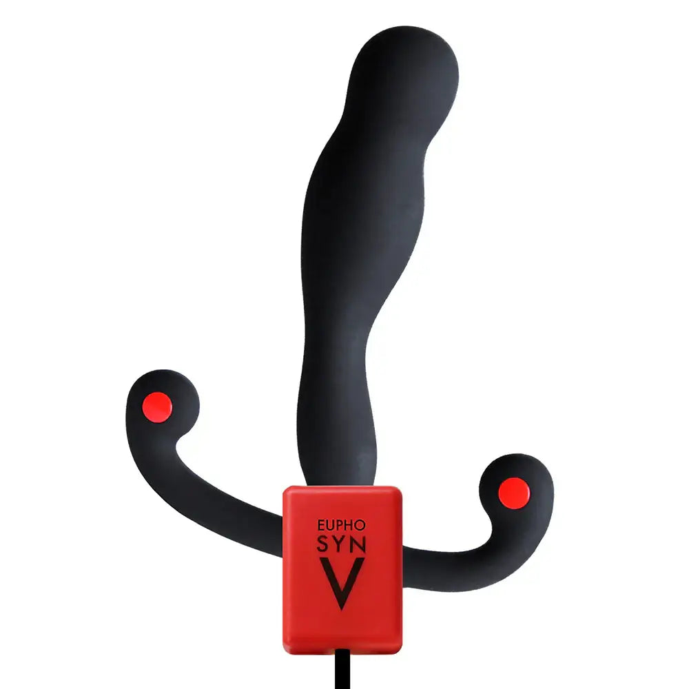 Eupho Syn V Vibrating Prostate Stimulator - Black - Anal Probe