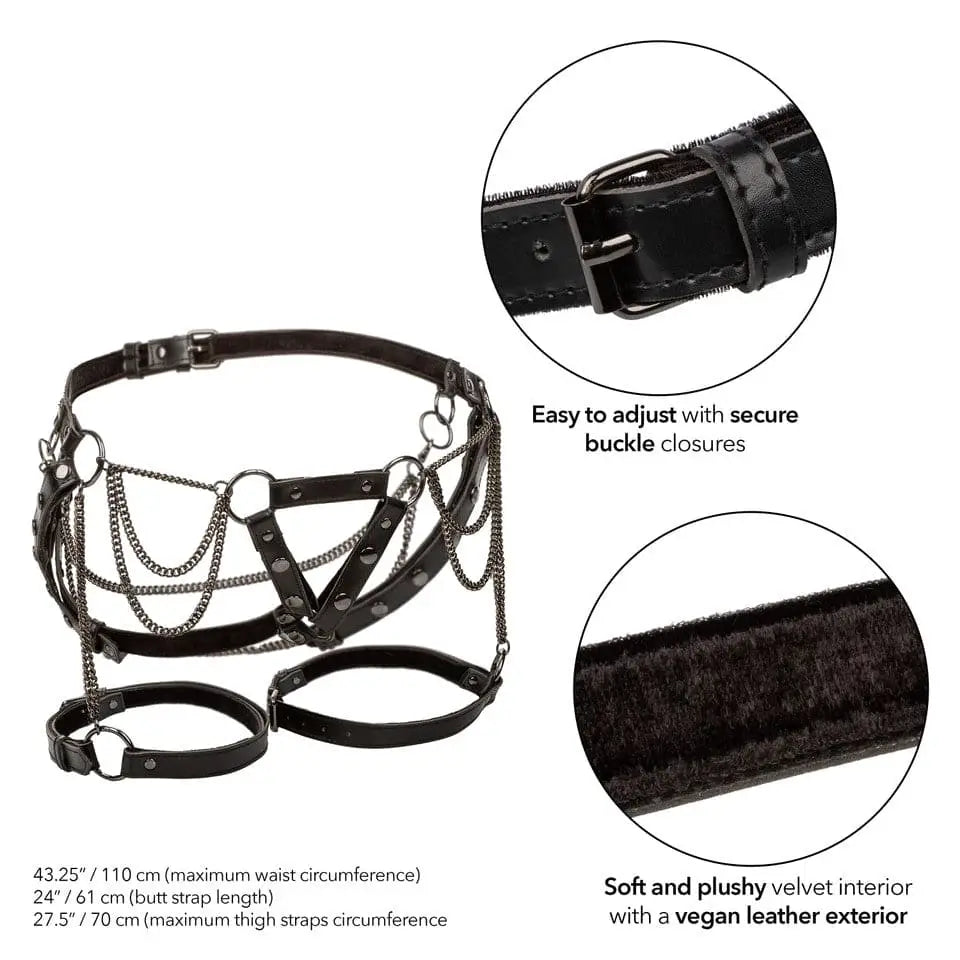 Euphoria Collection Thigh Harness With Chains - Rolik®
