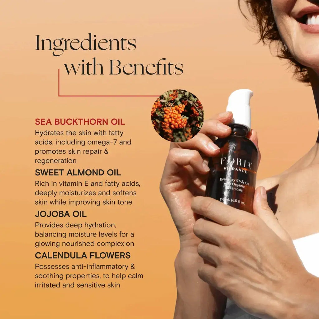 Everyday Body Oil with Organic Botanicals - 3.9 fl. oz.