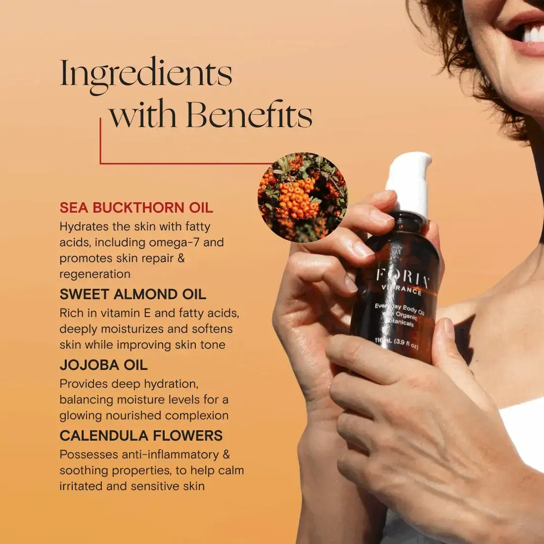 Everyday Body Oil with Organic Botanicals - 3.9 fl. oz.