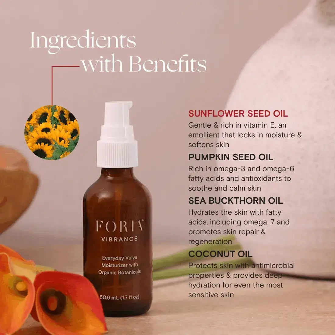 Everyday Vulva Moisturizer with Organic Botanicals - 1.7 fl. oz. - Body Lotion