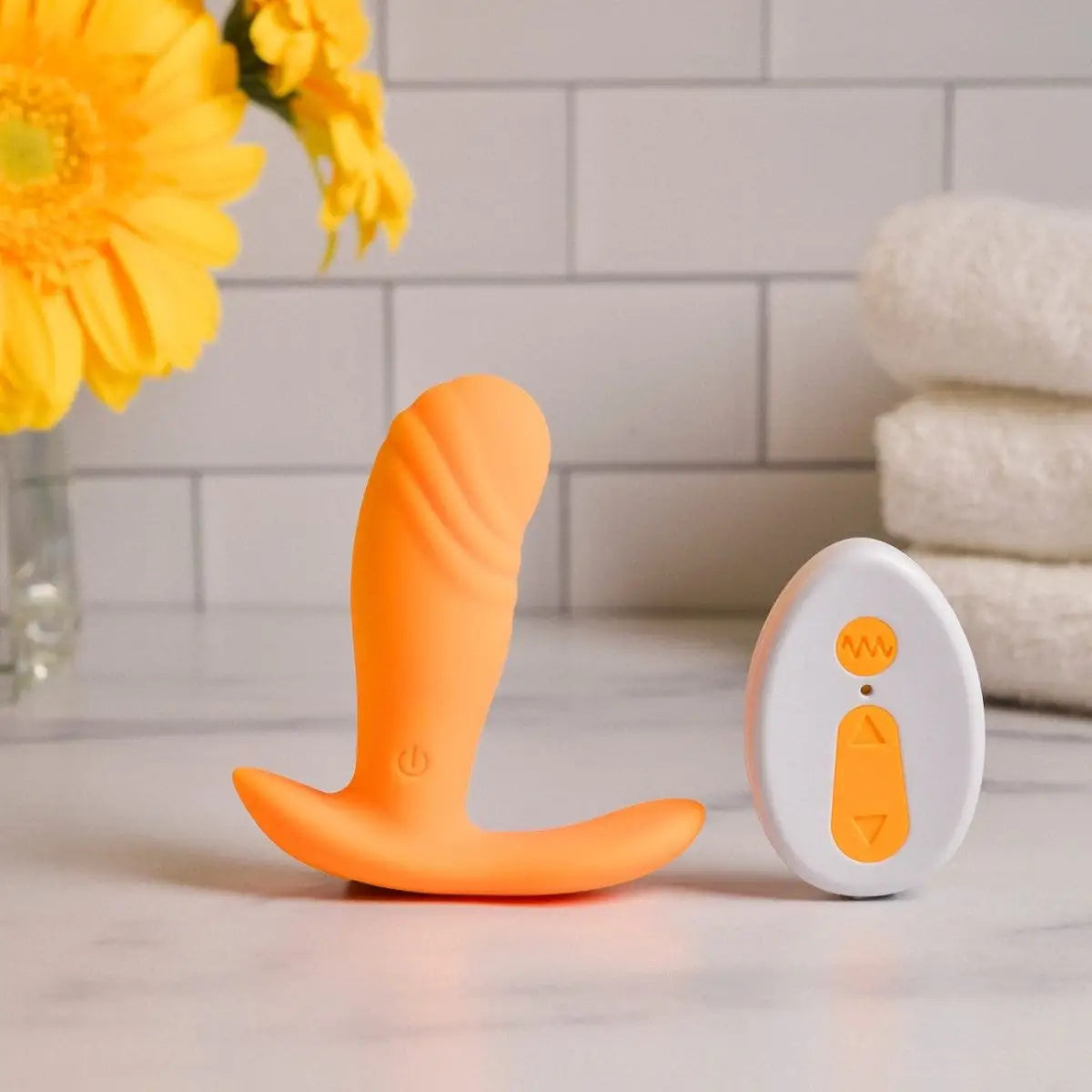 Evolved® Creamsicle Remote Vibrator - Rolik®