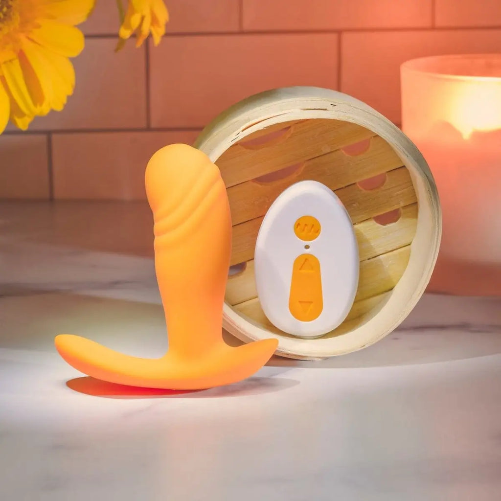 Evolved® Creamsicle Remote Vibrator - Rolik®