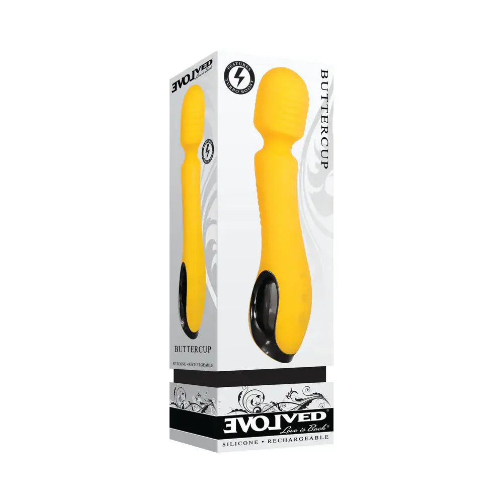 Evolved® Buttercup Rechargeable Wand Vibrator - Rolik®