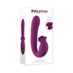 Evolved® Novelties Deep Ecstasy Clitoral & G-Spot Stimulator Purple