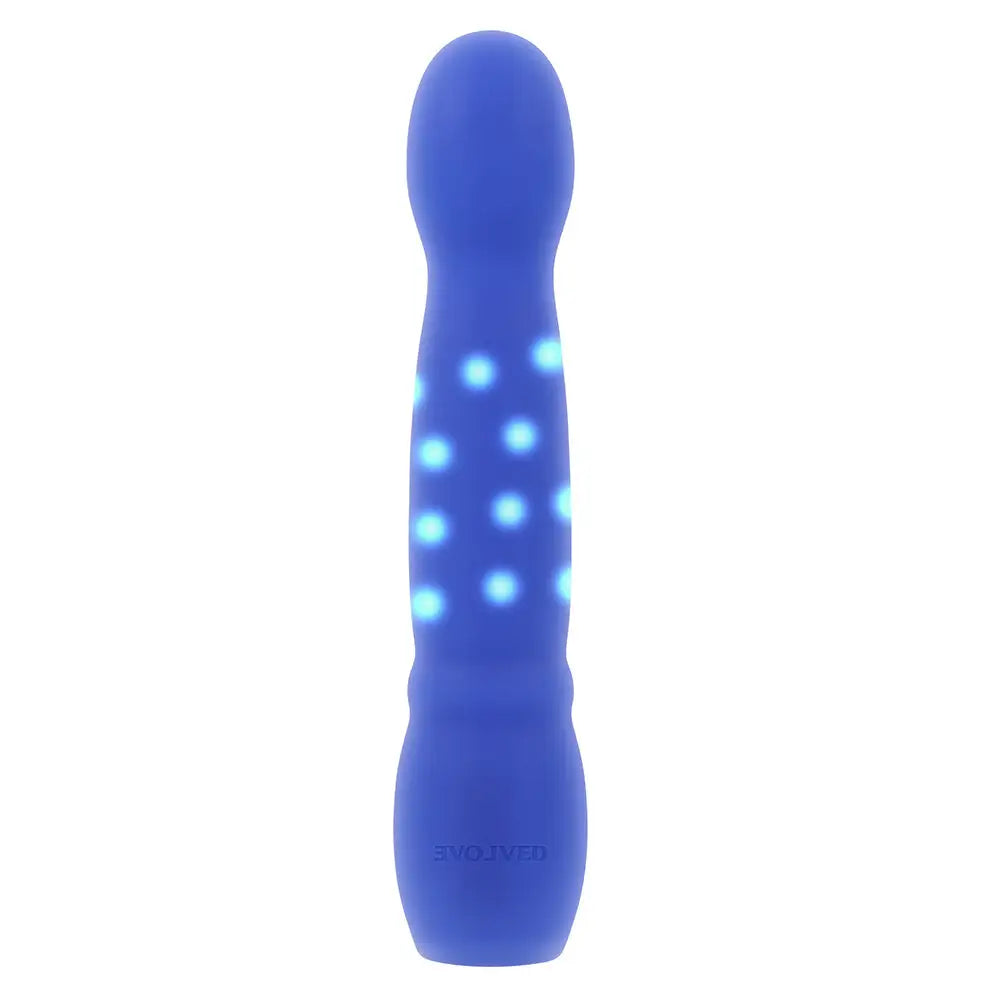 Evolved® Novelties Disco Diva Light Up Vibrator Blue