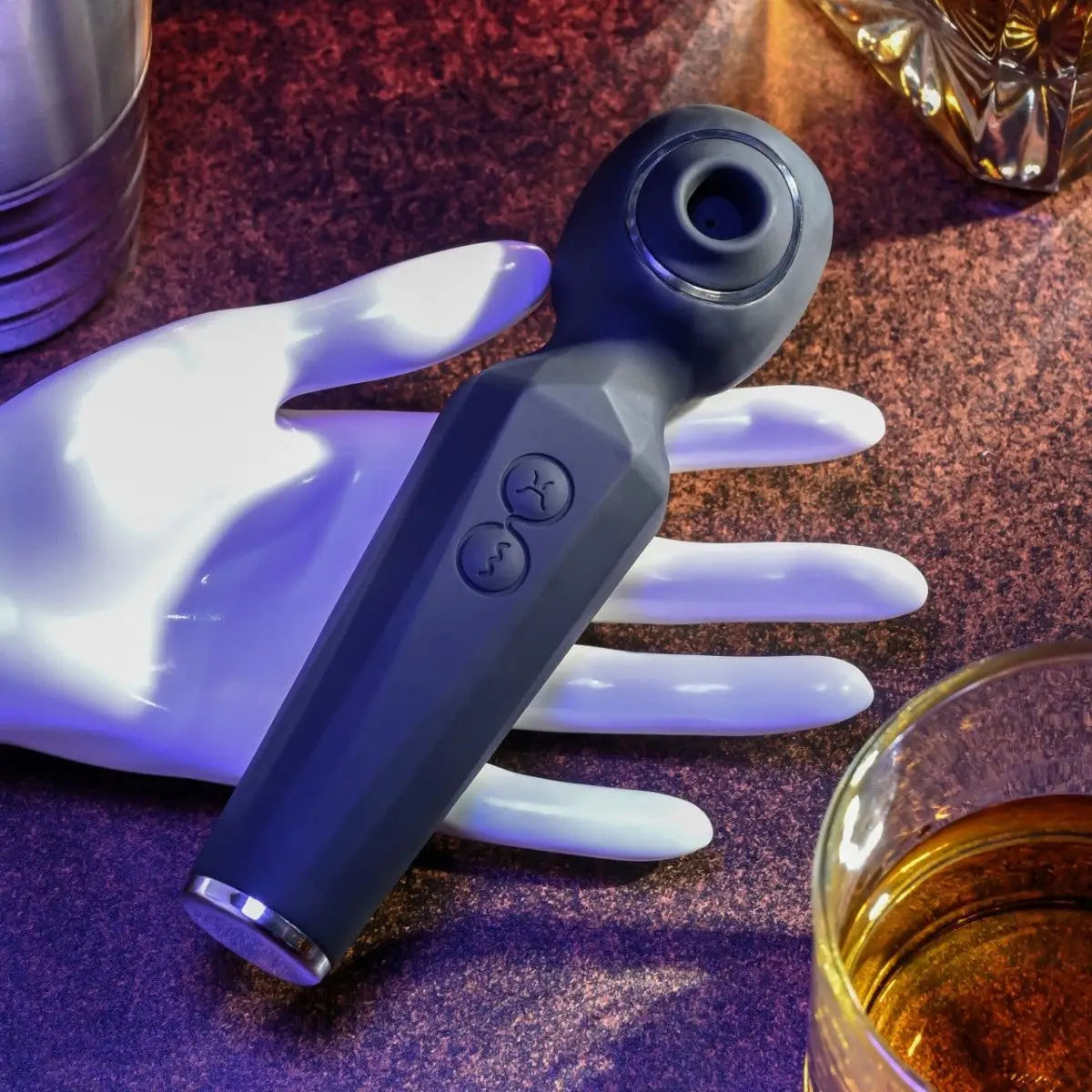 Evolved® Rainbow Sucker Dual Function Wand Vibrator - Rolik®